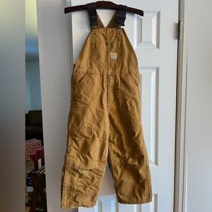 Used carhartt lined bib overalls.